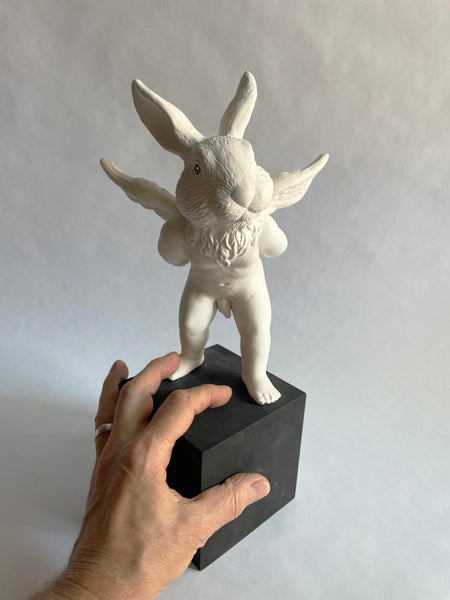 Naked Bunny . Winged