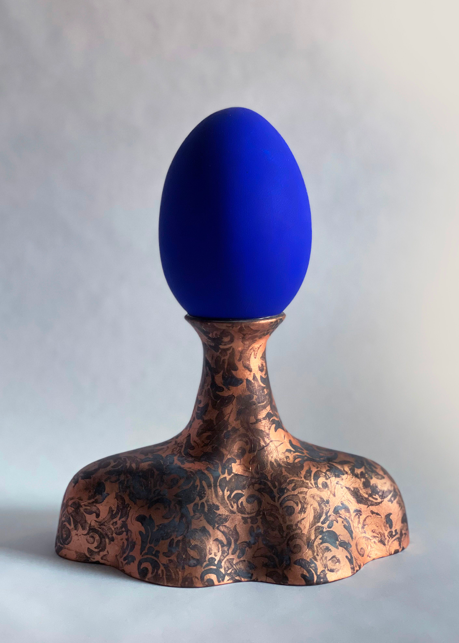 Royal Egghead . Blue