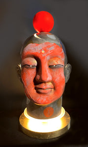 Head Light . Orange Buddha